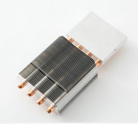 400mm Cold Plate Heat Sink For Cpu Copper Pipe Anti Anodizing
