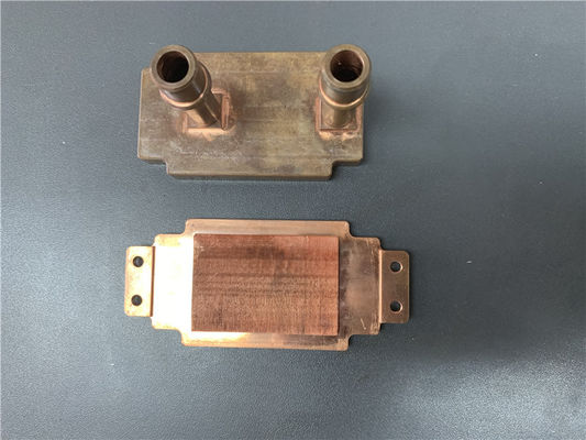 Welding Outfit Passivation Liquid Cold Plate Heat Sink With Connector