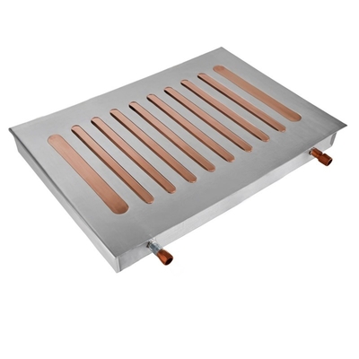 120 Degrees Broad Angle Cold Plate Heatsink Aluminum Water Cooling Plate For CPU