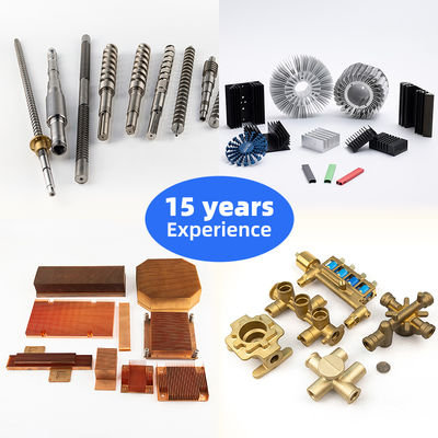 Customized Part Weight Aluminium Extrusion Profiles in Silver Anodized Finish for Heavy Duty and Applications