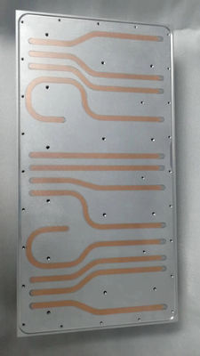 Mature Technology Water Liquid Cooling Blocks Cold Plate With Copper Tube