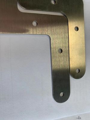 0.9KG SPCC Metal Stamping Parts Silver Anodized For Furniture