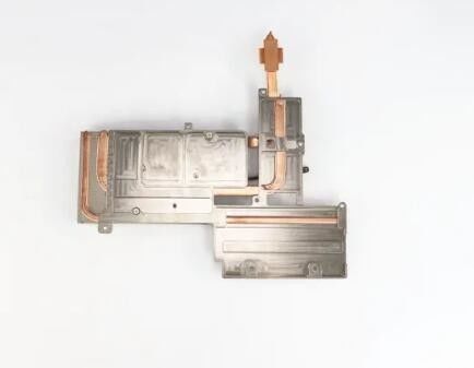 Aluminum Sheet Welding Copper Pipe Heat Sink With Fan Radiator