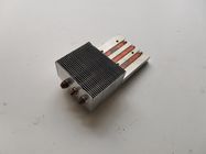 Industrial Extruded Square Shape Aluminum Heatsink With Cooper  Tubes