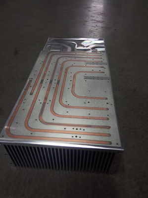 Mature Technology Water Liquid Cooling Blocks Cold Plate With Copper Tube